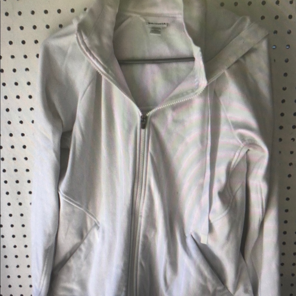 Athleta jacket in white-size large